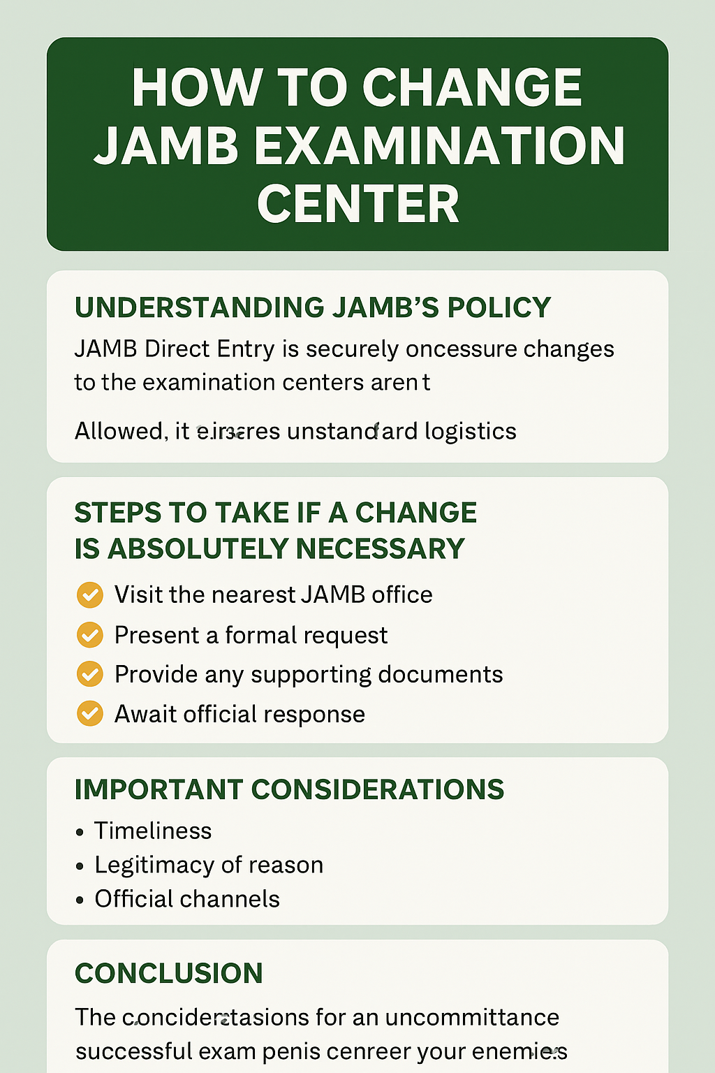 How to Change JAMB Examination Center (20252026 Guide)