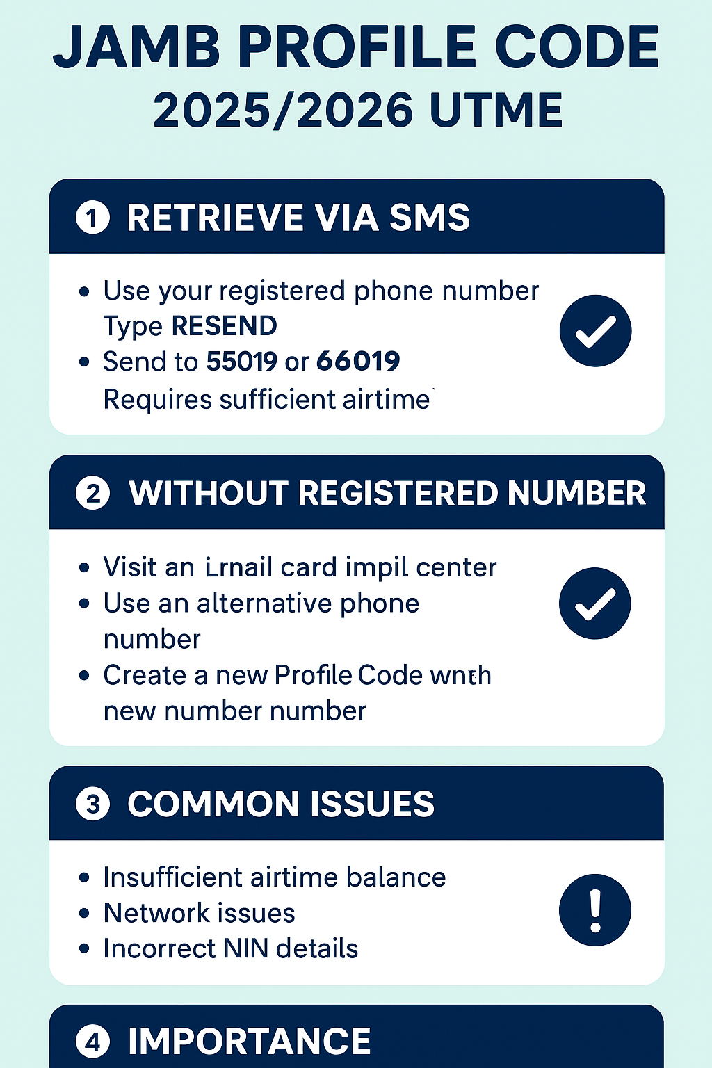 How to Retrieve JAMB Profile Code