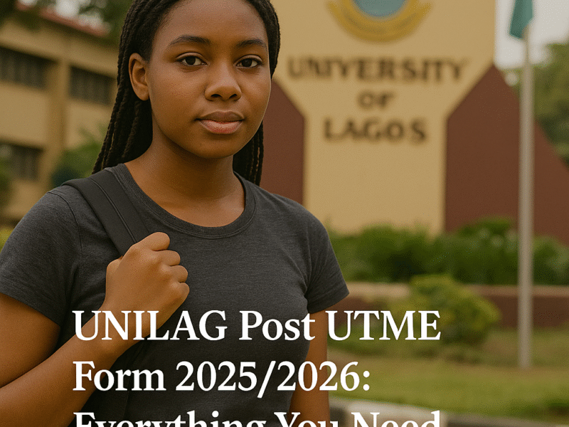 UNILAG Post UTME Form 20252026 Everything You Need To Know