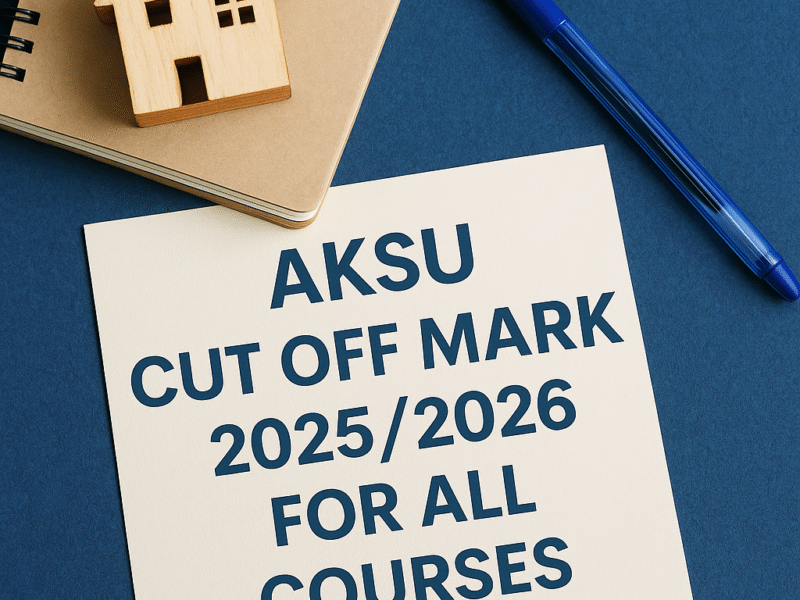 AKSU Cut Off Mark