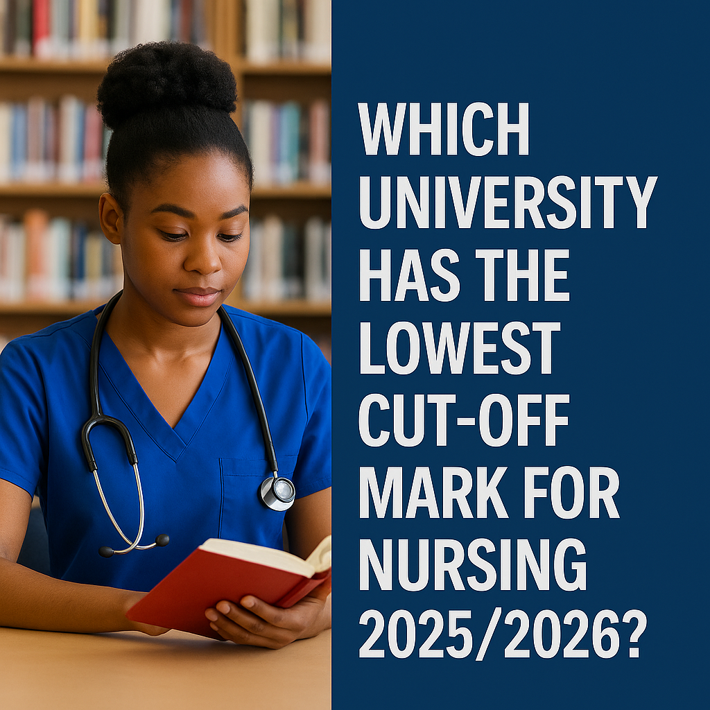 Which University Has the Lowest Cut-Off Mark for Nursing 2025/2026