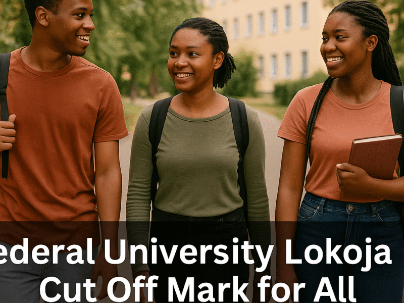 Federal University Lokoja Cut Off Mark for All Courses (2025/2026)
